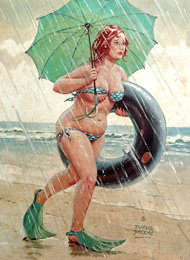 Hilda estampou calendários entre 1950 e 80