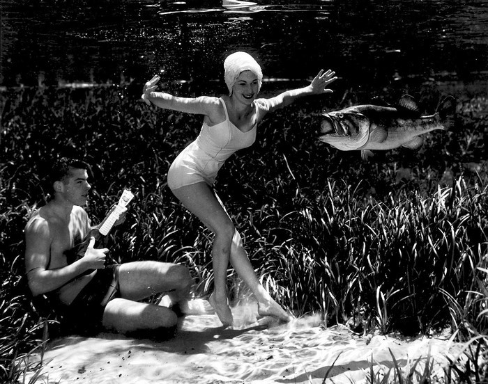 Pin-ups subaquáticas nos anos 30