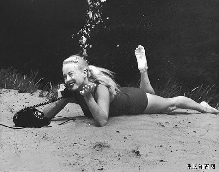 Pin-ups subaquáticas nos anos 30