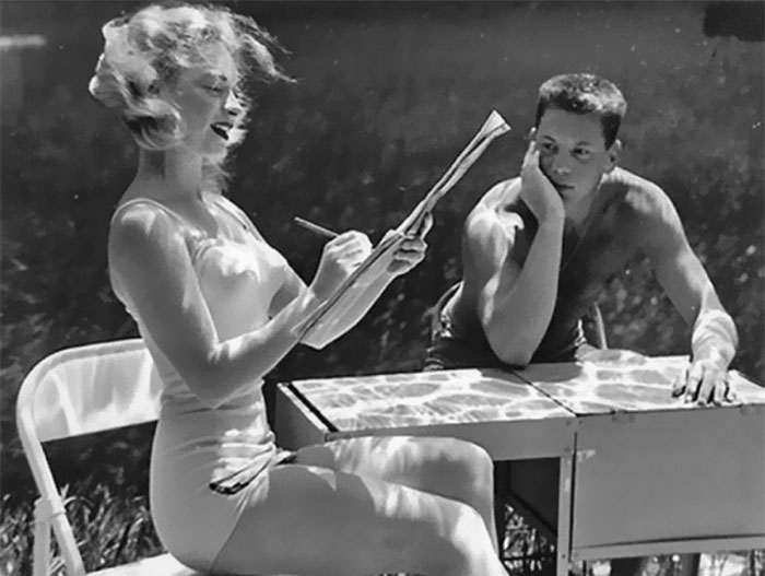 Pin-ups subaquáticas nos anos 30
