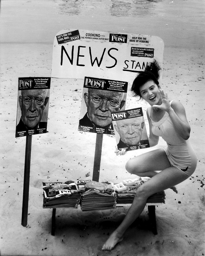 Pin-ups subaquáticas nos anos 30