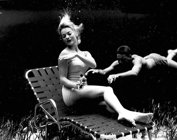 Pin-ups subaquáticas nos anos 30