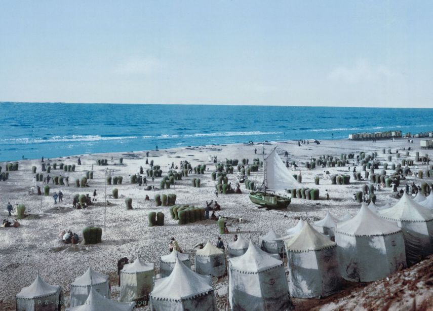 A praia de Scheveningen, em Haia