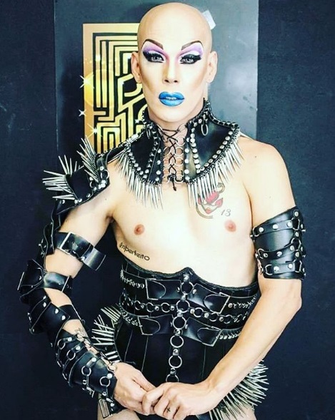 A drag Ikaro Kadoshi é completamente original e seus traços se perdem na androginia. Para seguir no Instagram, @ikarokadoshi