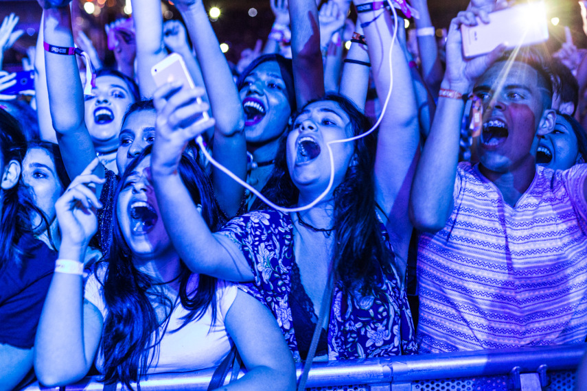 Público no Lollapalooza 2017