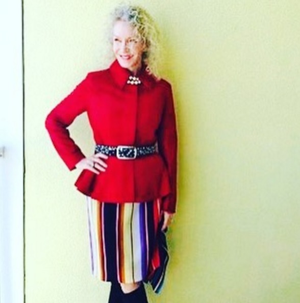 Patti Gibbons é dona do blog 'Not Dead Yet Style' e diz ter 