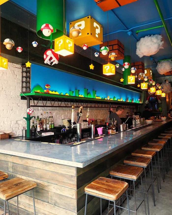O bar foi idealizado e montado pela empresa The Drink Company e fica em Washington D.C, nos Estados Unidos