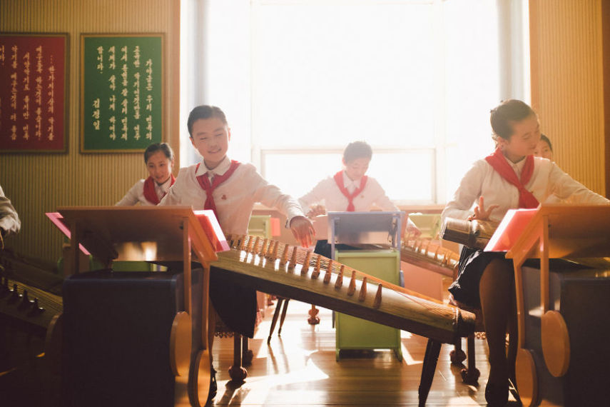 O fotógrafo Adam Badawi viajou para a Coreia do Norte em 2016