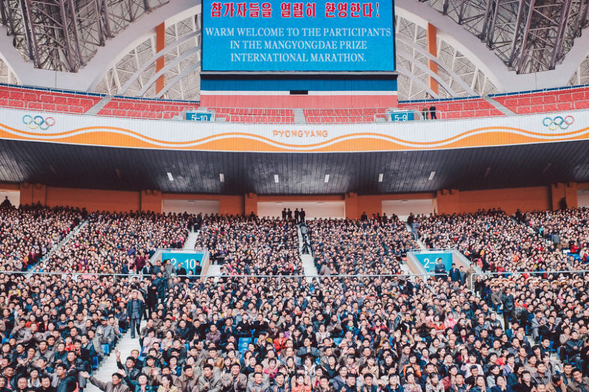 O fotógrafo Adam Badawi viajou para a Coreia do Norte em 2016