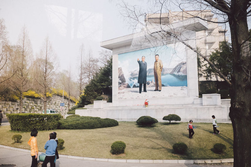 O fotógrafo Adam Badawi viajou para a Coreia do Norte em 2016