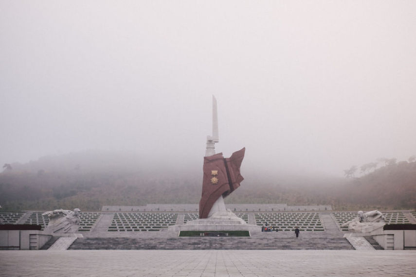 O fotógrafo Adam Badawi viajou para a Coreia do Norte em 2016