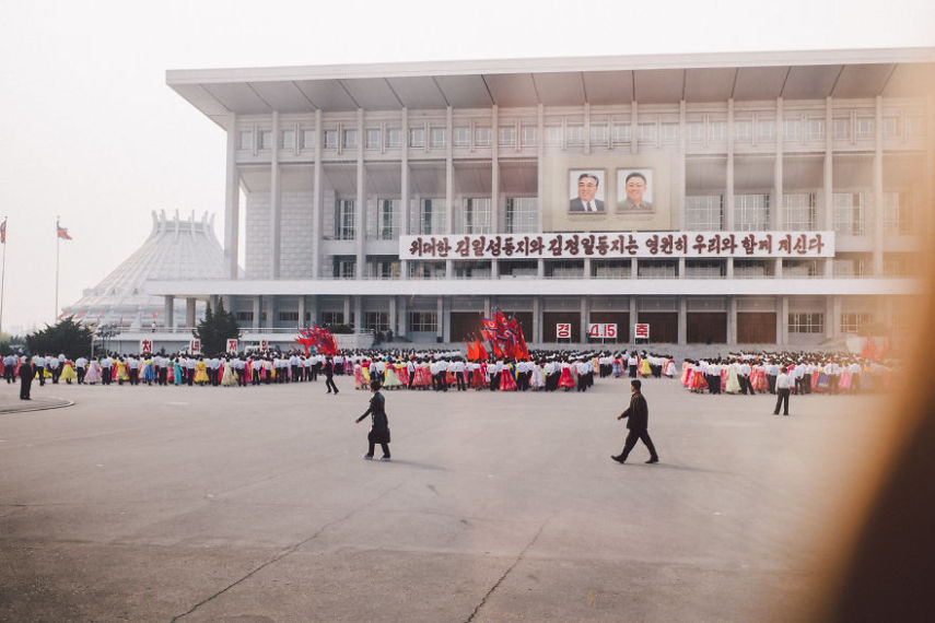 O fotógrafo Adam Badawi viajou para a Coreia do Norte em 2016