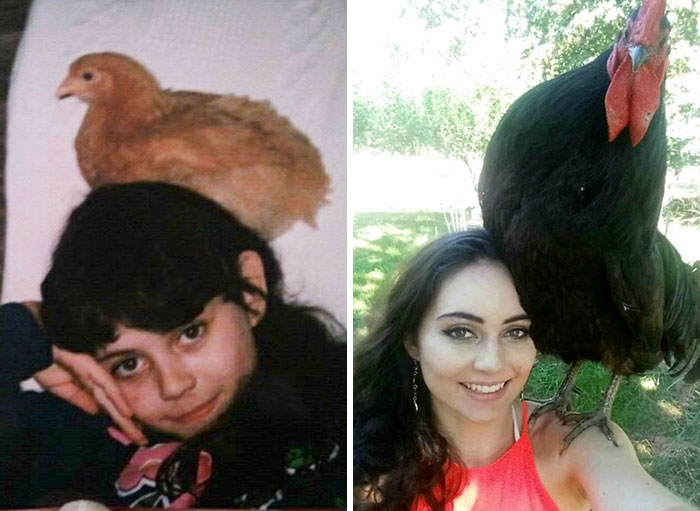 Essas pessoas recriaram fotos da infância de um jeito incrível! Quer participar também? Mande a sua foto para a gente!