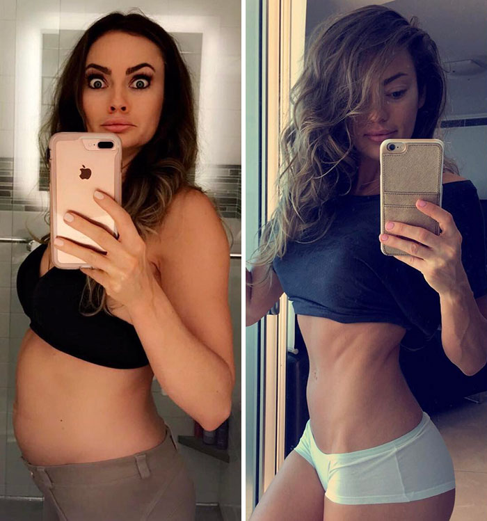 Sabe aquela barriguinha chapada? Blogueiras fitness do Instagram provam que tudo não passa de uma boa postura e um pouco de luz, na medida certa. Um viva às dobrinhas!