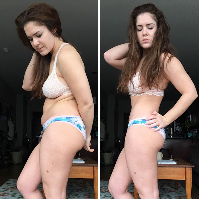 Sabe aquela barriguinha chapada? Blogueiras fitness do Instagram provam que tudo não passa de uma boa postura e um pouco de luz, na medida certa. Um viva às dobrinhas!