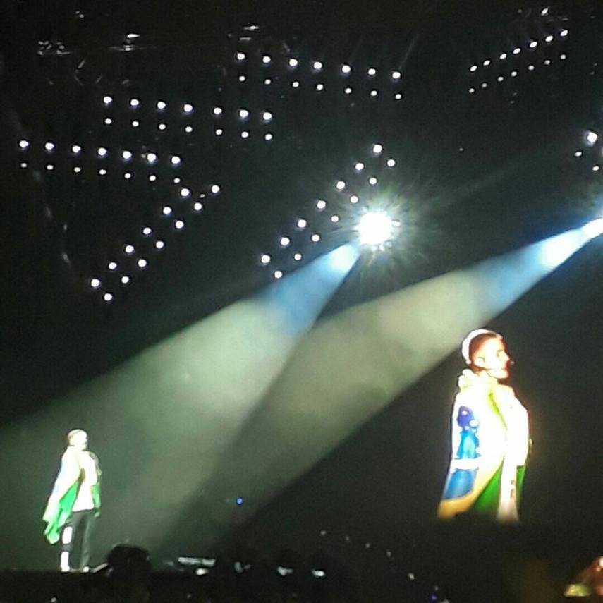Estreia da Purpose Tour, de Justin Bieber, no Brasil, segundo o público