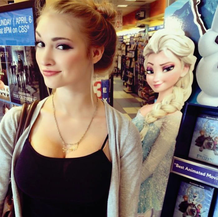 Pessoas que são a cara de personagens da Disney