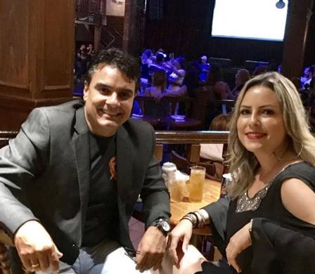 Juliana Lacerda e Guilherme de Pádua