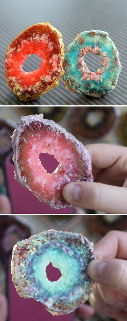 Pode morder, viu? Essas belezinhas são feitas com cristais de açúcar coloridos, inspiração básica de gemas e pedras preciosas