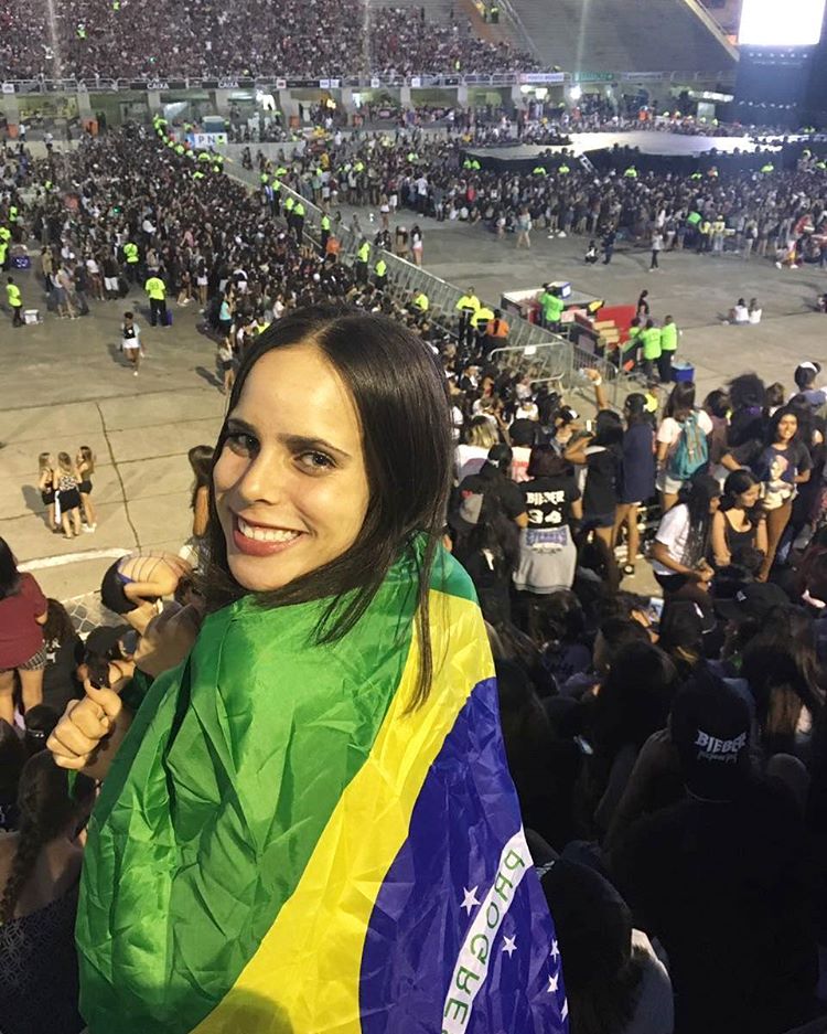 Estreia da Purpose Tour, de Justin Bieber, no Brasil, segundo o público