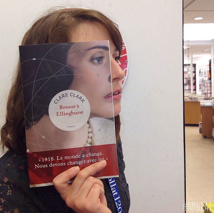 O que acontece quando funcionários de livrariam se entediam?
