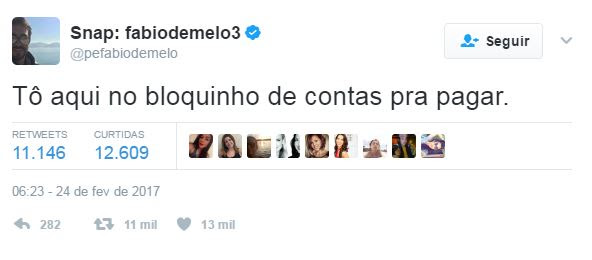 Veja abaixo alguns dos tweets mais retweetados durante o Carnaval