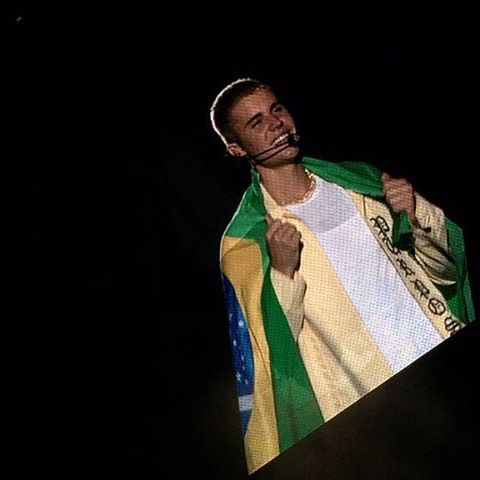 Estreia da Purpose Tour, de Justin Bieber, no Brasil, segundo o público