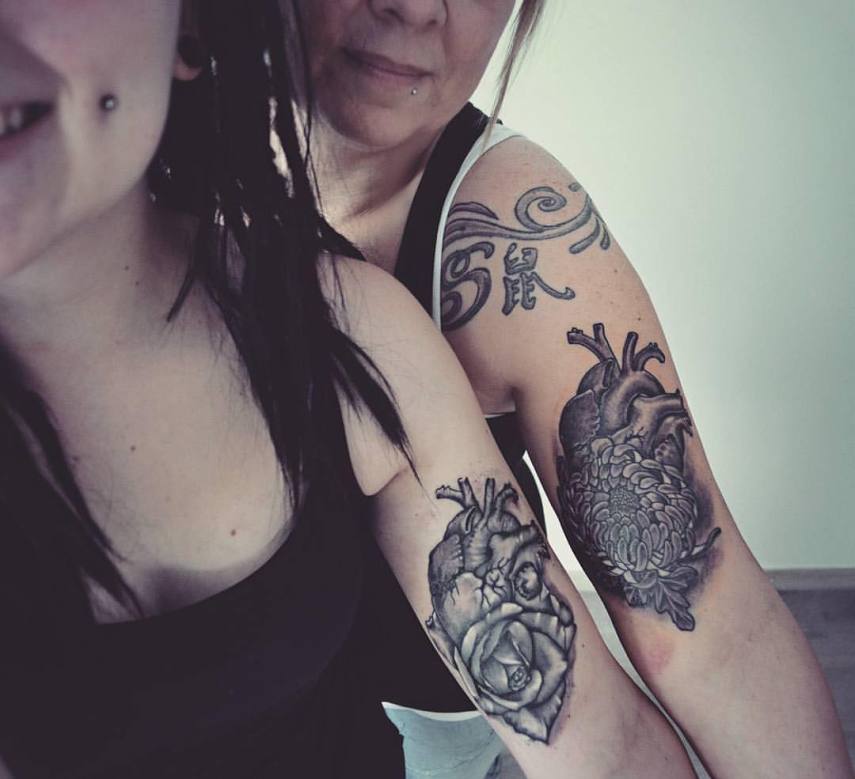Ideias para eternizar o amor materno na pele. Só ideias lindas! ♥