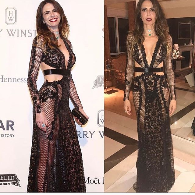 Pretinho básico no amfAR 2017