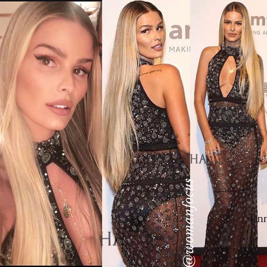Pretinho básico no amfAR 2017
