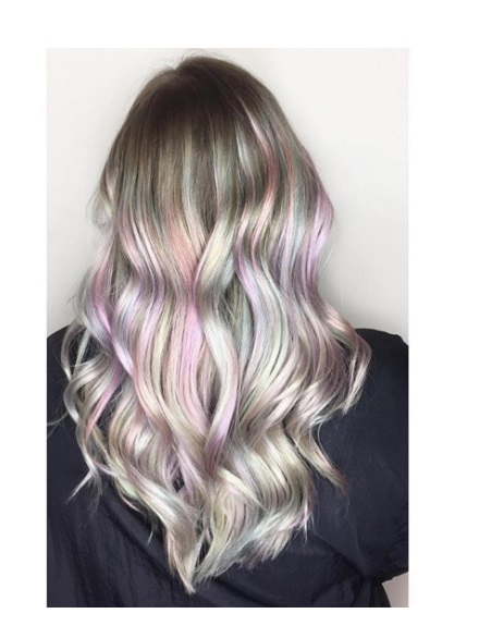 Nova tendências para cabelos super coloridos