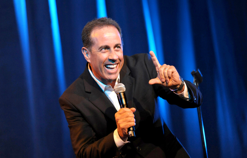 Jerry Seinfeld é comediante e estrela da TV