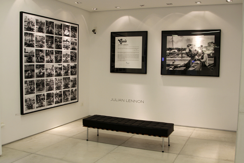 Exposições de Julian Lennon em São Paulo