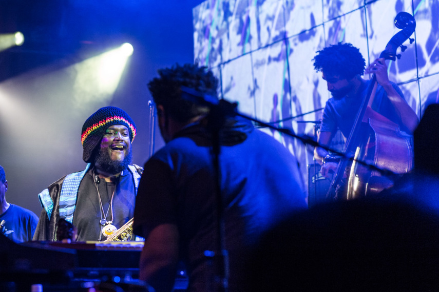 Kamasi Washington no Sesc Pompeia