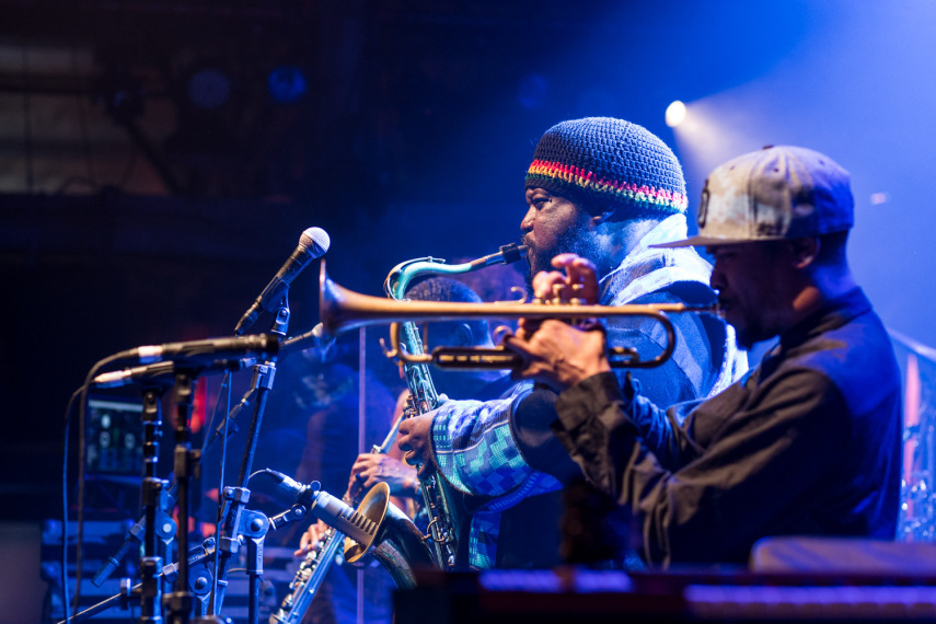 Kamasi Washington no Sesc Pompeia