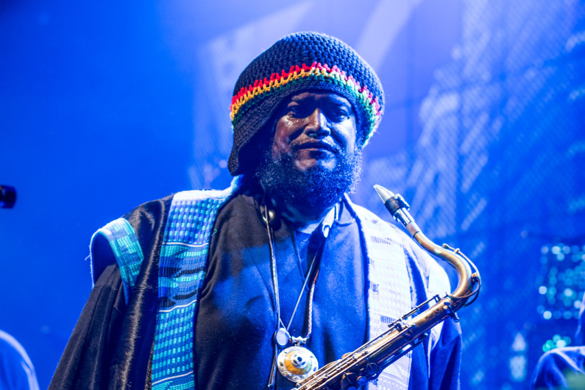 Kamasi Washington no Sesc Pompeia