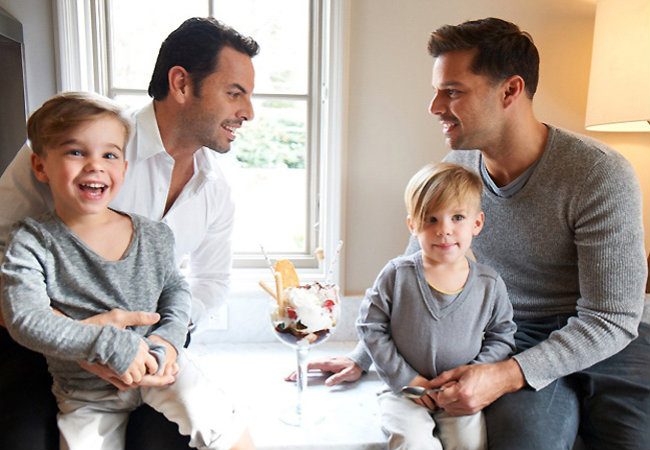 Ricky Martin e o namorado Carlos  Carlos González Abella