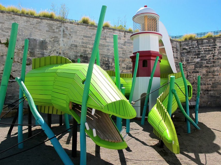 Playgrounds criativos de dinamarqueses são convite à imaginação das crianças