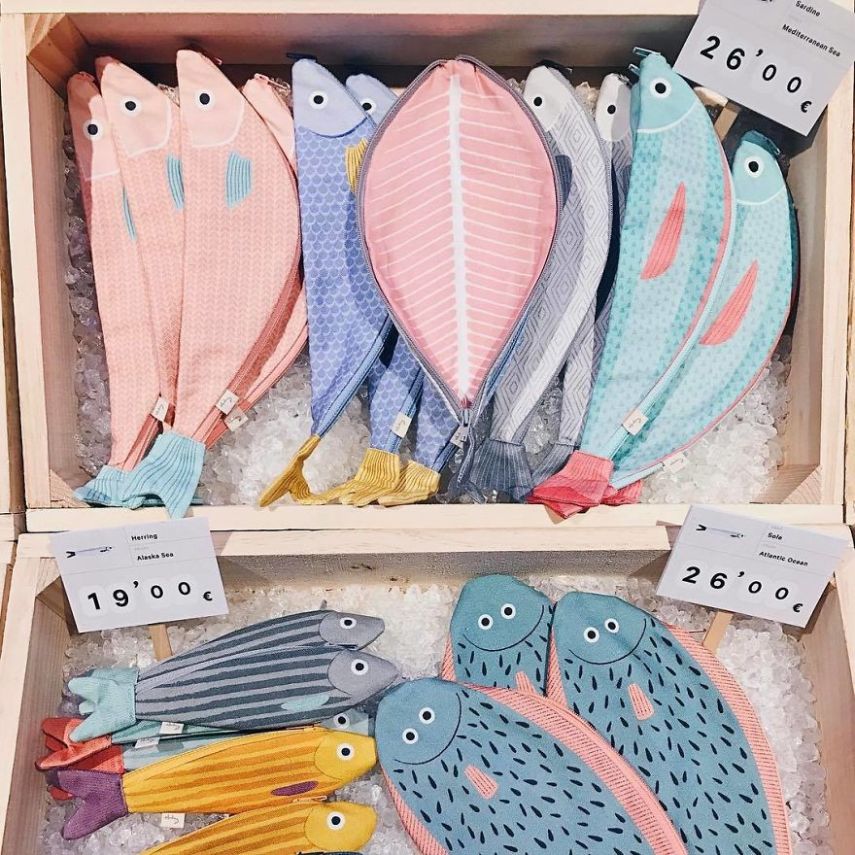 Agora dá para carregar seus peixinhos favoritos por aí <3