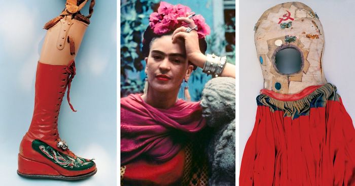 Com mais de 300 itens, armário de Frida Kahlo é tornado público
