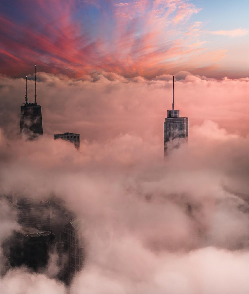 Fotógrafo é especialista em revelar vistas surpreendentes de Chicago
