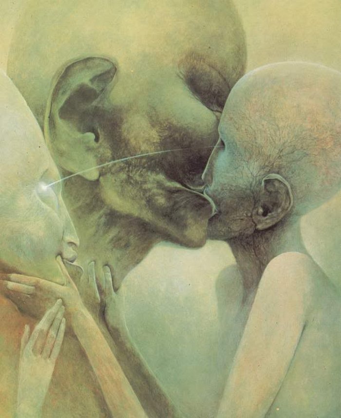 Artista polonês Zdzisław Beksiński, falecido em 2003, criava obras capazes de nos deixar com calafrios