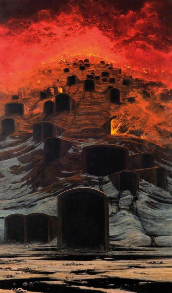 Artista polonês Zdzisław Beksiński, falecido em 2003, criava obras capazes de nos deixar com calafrios