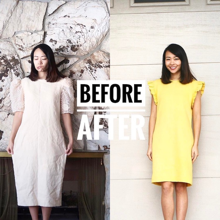 Sara Tyau transforma peças velhas em modelitos incríveis para a família. Olha que demais!