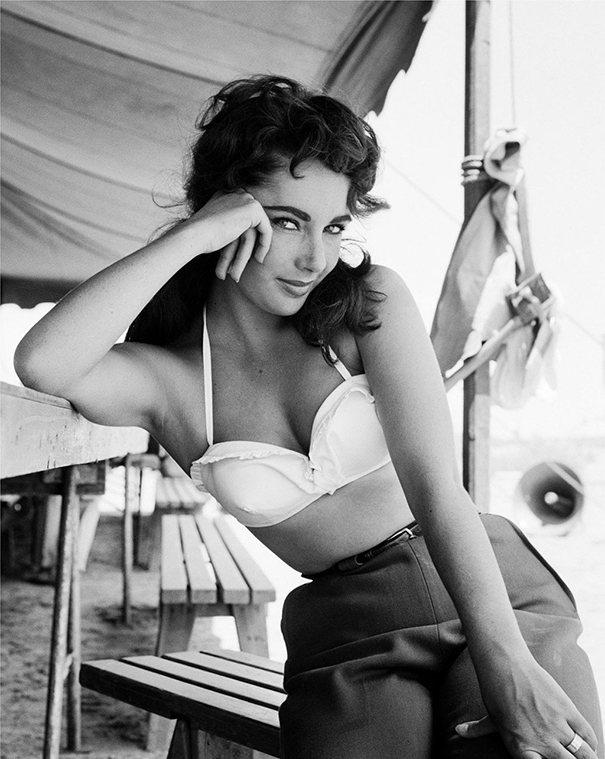 ... E Elizabeth Taylor, sex symbols da época