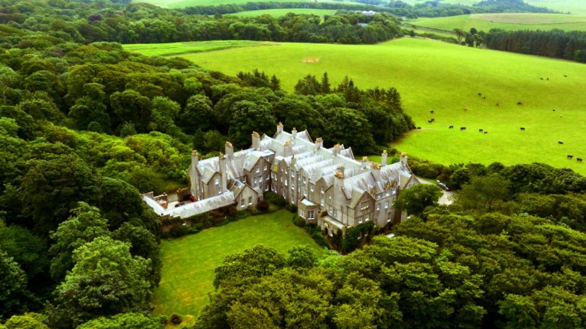 Dunskey Castle, Portpatrick, Escócia