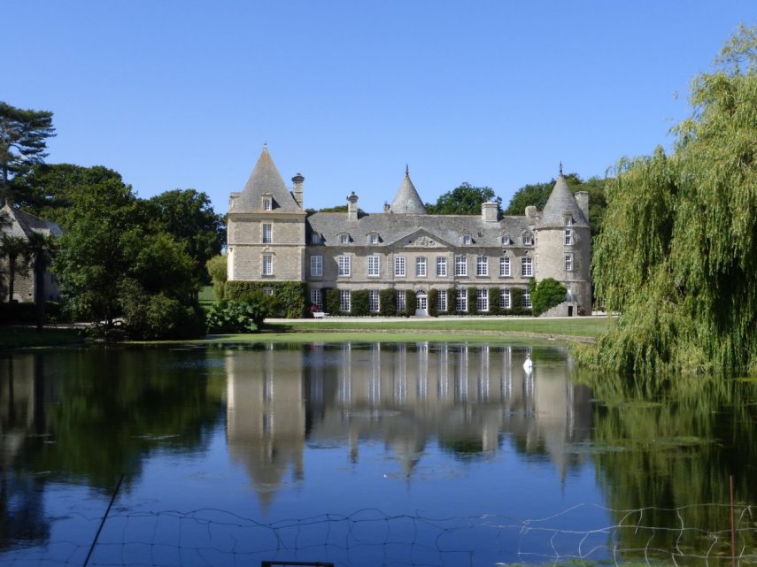 Chateau de Tocqueville, Saint-Pierre-Eglise, França