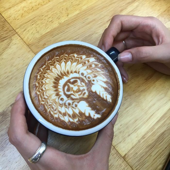 Café com arte: conheça trabalho fantástico de coreano 