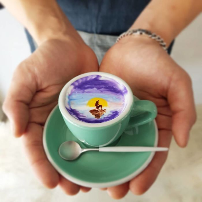 Café com arte: conheça trabalho fantástico de coreano 