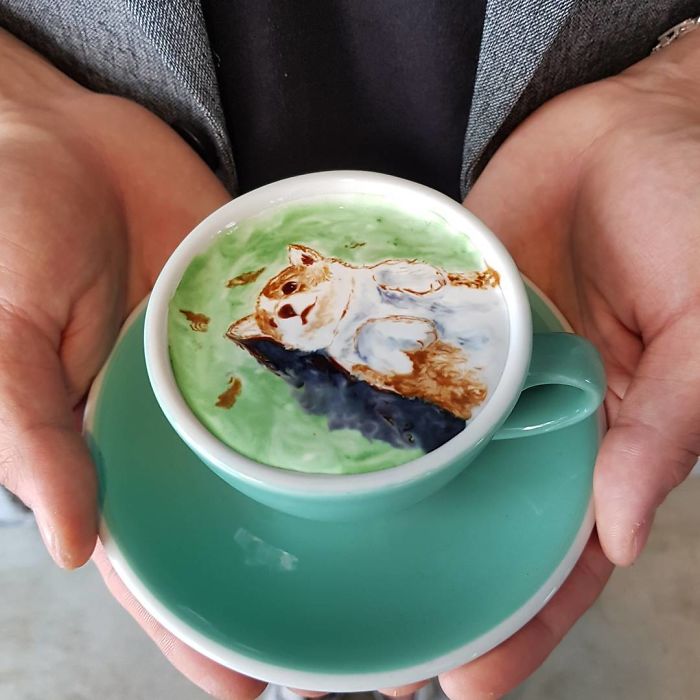 Café com arte: conheça trabalho fantástico de coreano 